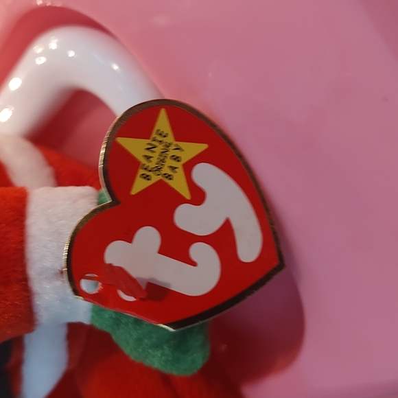 Ty | Toys | Ty 998 Santa Beanie Baby | Poshmark